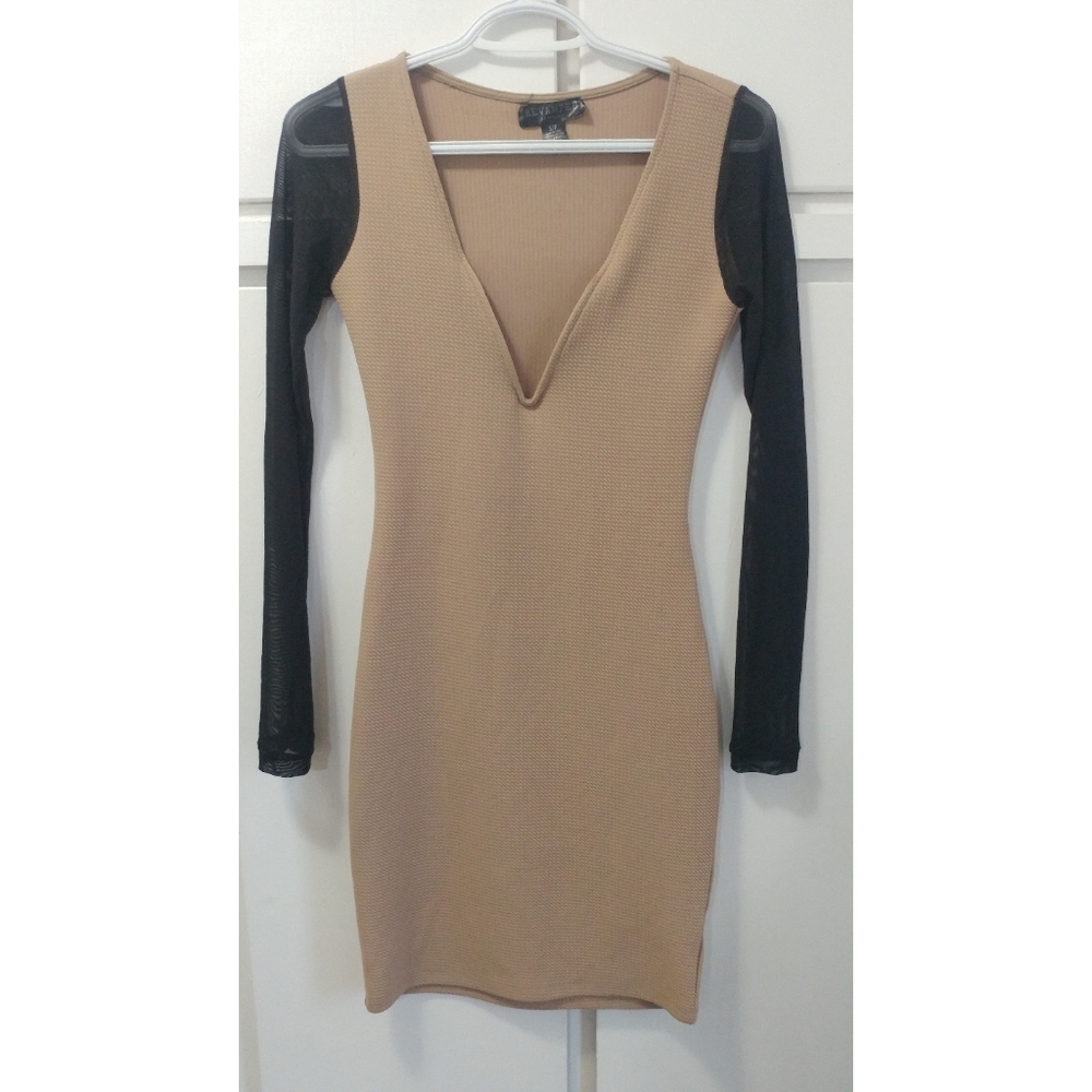 Beige Dress